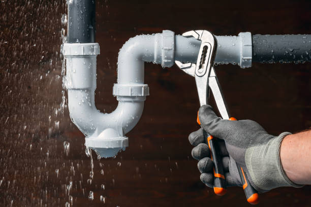 Professional Sewer Line Repair technician working in Central Islip, NY